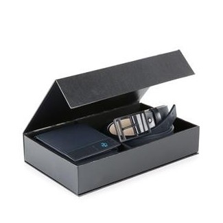 Geschenkbox mit Gürtel und Geldbörse Puls-CUBOX07P15/BLU3