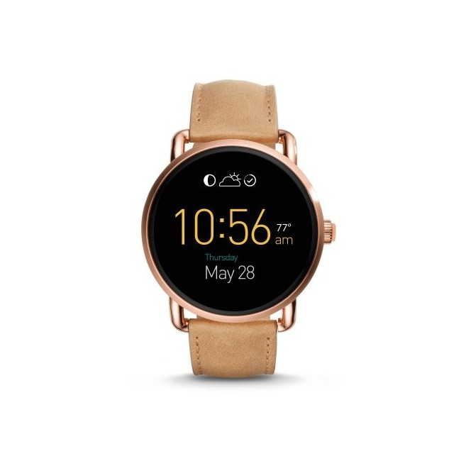Orologio Fossil Smartwatch Q Wander pelle - FTW2102