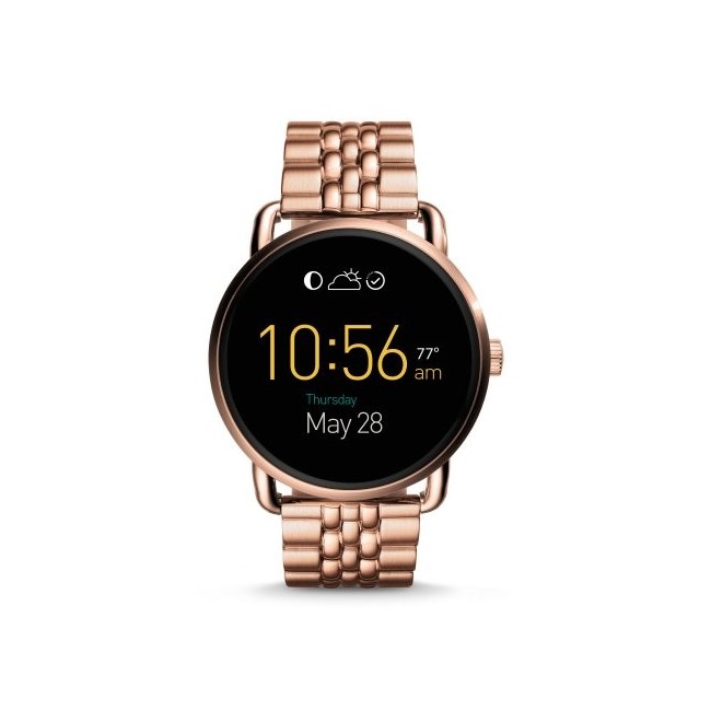 Orologio Fossil Smartwatch Q Wander rosè - FTW2112