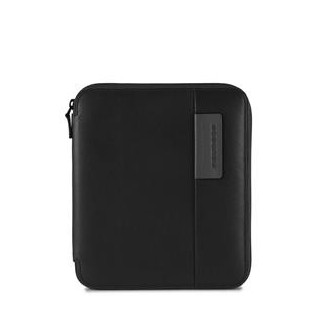 Piquadro black AC3749P15/N line Pulse A5 document holder