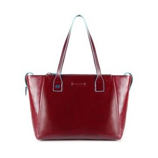 Piquadro Shopping bag Blue Square-BD3883B2/R