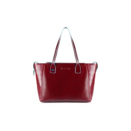 Piquadro Shopping bag Blue Square-BD3883B2/R