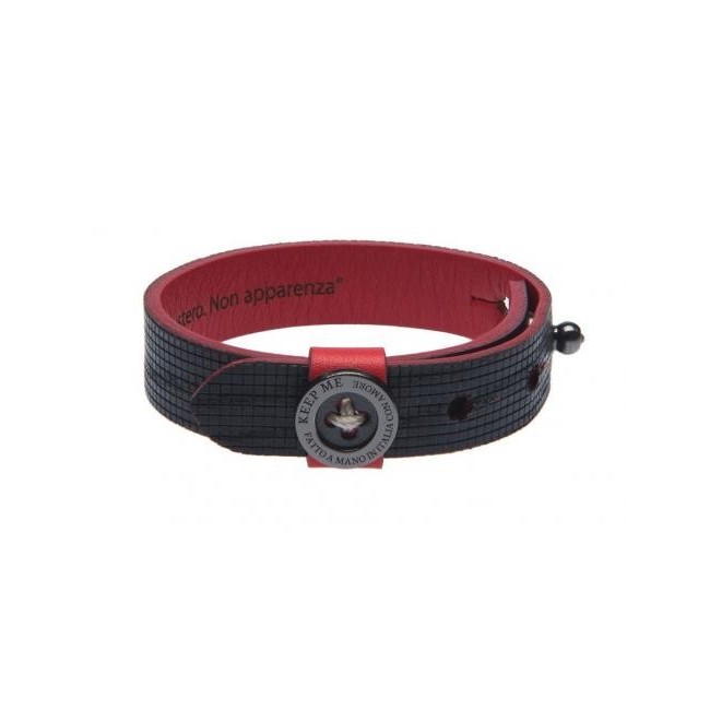 Bracciale uomo Keep Me Attrazione e Mistero - Nero