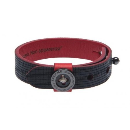 Bracciale uomo Keep Me Attrazione e Mistero - Nero