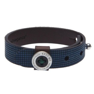 Bracciale uomo Keep Me classe e spiritualità blu - KMMUSCS