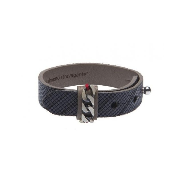 Bracciale uomo Keep Me stravaganza e originalità grigio scuro - KMMUSSO