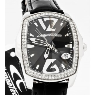 Chronotech Lady rhinestone black Prism-CT. 7896LS-07