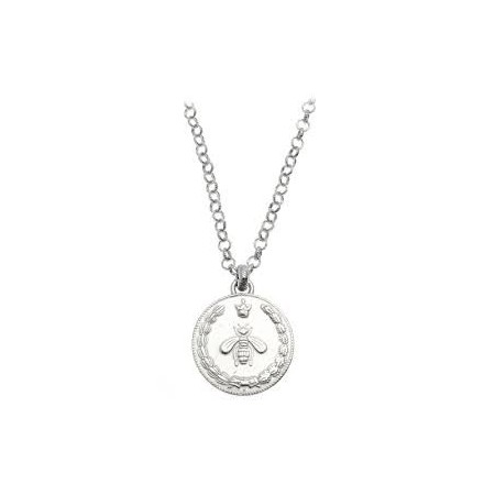 Collana Gucci Coin con moneta ape  in argento - YBB415766001