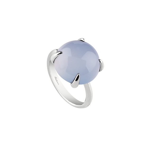 Ring Weißgold Chalcedon Salvini Positano
