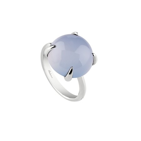 Ring Weißgold Chalcedon Salvini Positano