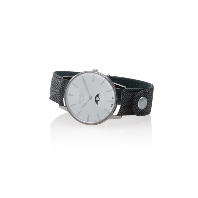 Vintage Watchmaker Milano grey moon phases