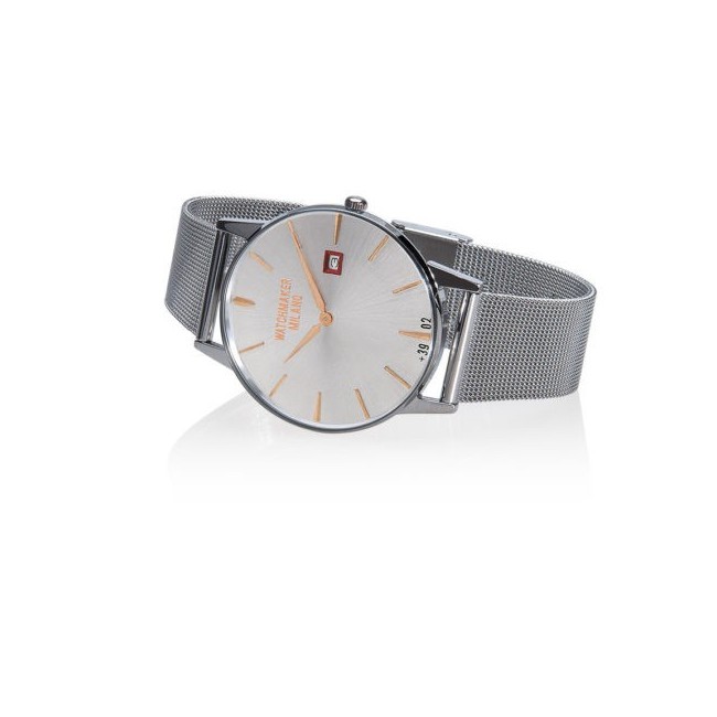 Vintage Uhrmacher Mailand grau mit mesh