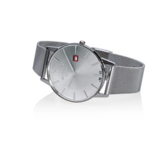 Vintage Uhrmacher Milano Silber mit mesh