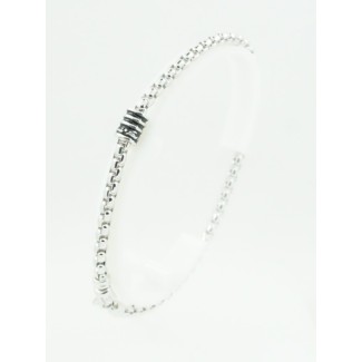 Herren Salvini Armband mit venezianischer Kette und Logo - 20071764