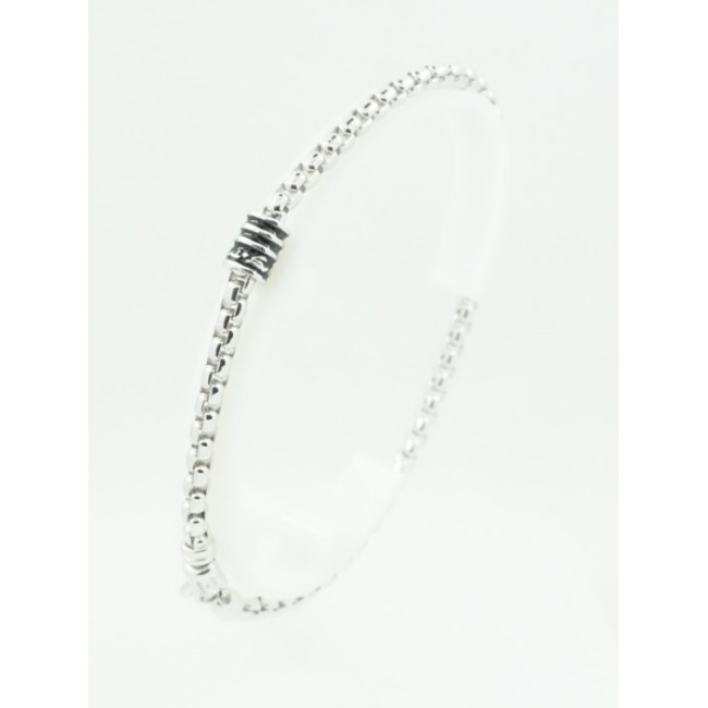 Bracciale uomo catena veneziana Salvini con logo - 20071764