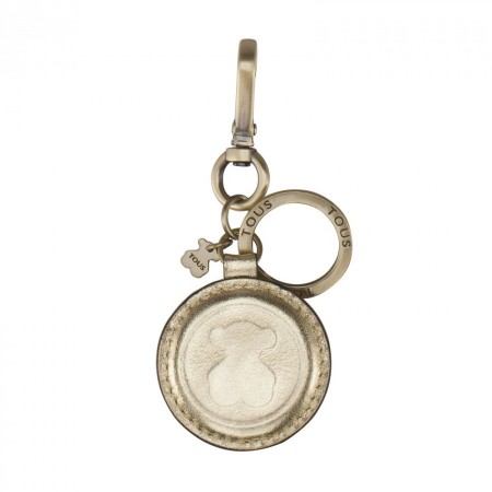 Keychains Tous Bear leather bronze color- 195970264