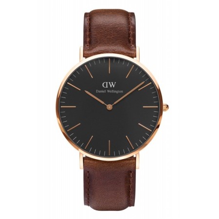 Daniel Wellington Bristol Watch rosé black 40mm