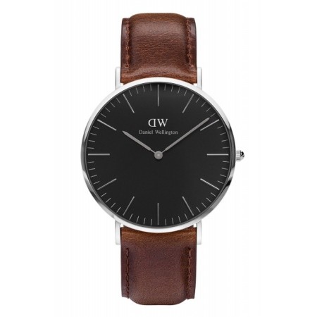 Orologio Daniel Wellington Bristol silver nero 40mm