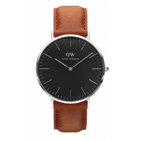 Daniel Wellington Durham Watch silver black 40mm