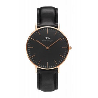 Orologio Daniel Wellington Sheffield rosè nero 36mm