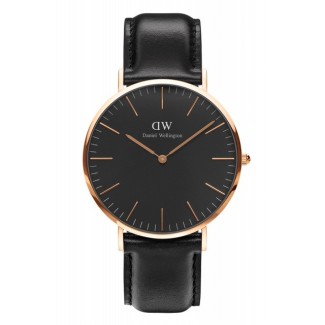 Daniel Wellington Sheffield Watch Rosé black 40mm
