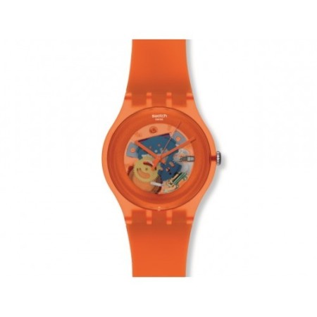 Orologio Swatch New Gent Orangish Lacquered - SUOO100