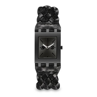 Swatch Square schwarz Borte-SUBB124