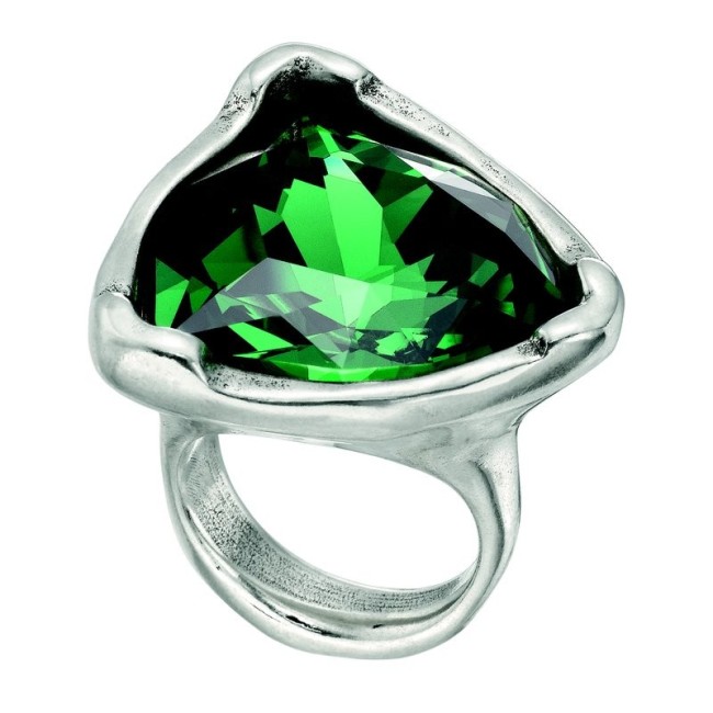Anello Star-tremendous Uno de50 verde e silver