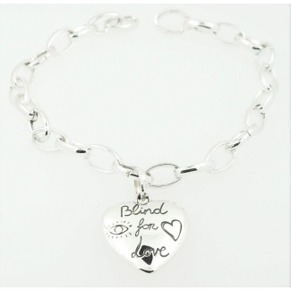 Bracciale Gucci con un Charms Cuore Blind For Love