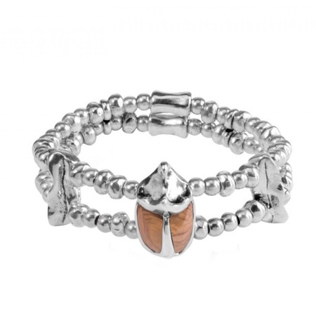 It's A Cacture bracelet de50 beetle-PUL1464CAMMTL0M