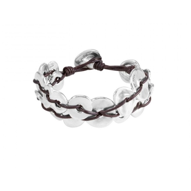 Klopf auf Holz Armband ein de50-PUL1177MTLMAR0M