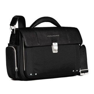 Cartella Piquadro con manico e tasche laterali Link - CA1095LK/N