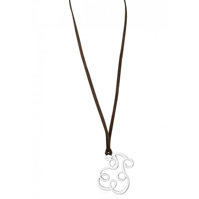 Collana Tous Lio medio in pelle - 612544510