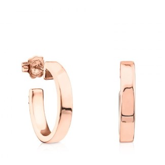 612543520 small hoop earrings Tous Lio Rosé-