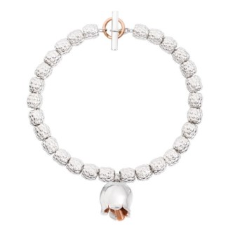 Bracciale Civita Queriot con Mora piccola e Camapenella Mughetto