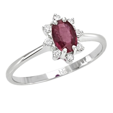 Anello Bliss Isabelle con Rubuno e Diamanti - 20061816
