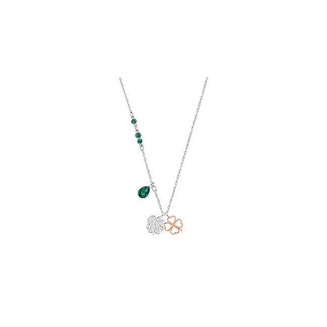 Swarovski Collana Duo Pendant Clover - 5139471