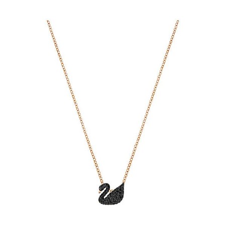 Swarovski Swan Necklace Pendant Small Black Swan-5204133