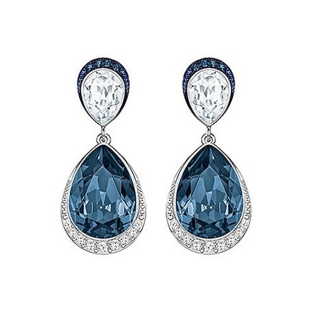 Swarovski earrings Feel Pierced seawater-5217776