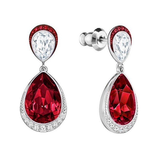 Swarovski Orecchini Feel Pierced rubino - 5217076
