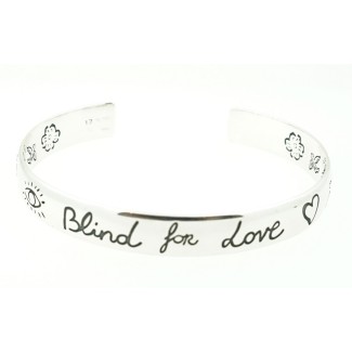 Bracciale Bangle Gucci largo Blind For Love - YBA4542870010