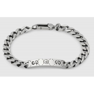Bracciale Uomo Gucci Ghost in argento - YBA4553210010