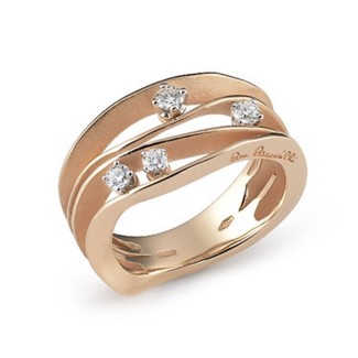 Anello Annamaria Cammilli Dune medio in Oro arancio - GAN0778J