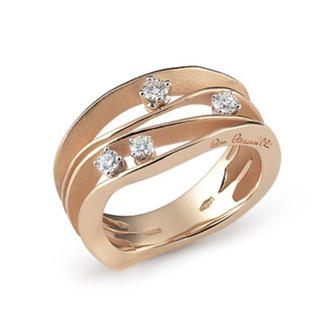 Annamaria Cammilli Dune Orange gold durchschnittliche Ring-GAN0778J