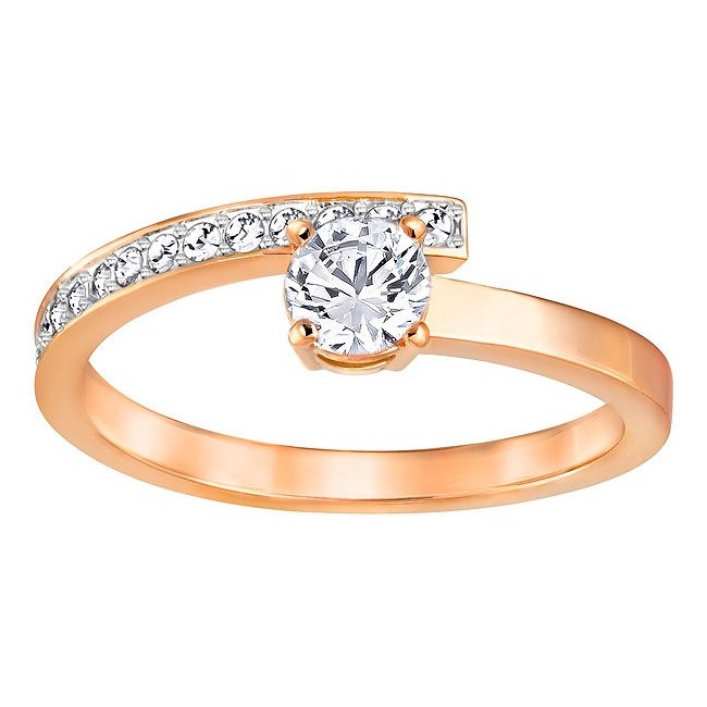 Swarovski Anello Fresh fedina Small rosè - 5235636