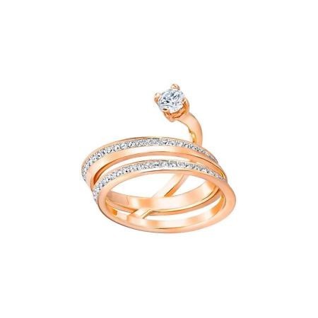 Swarovski Anello Fresh spirale rosè Medium - 5257535