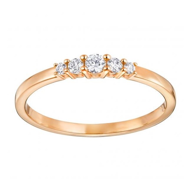 Swarovski Ring Frisson record Rosé-5257512