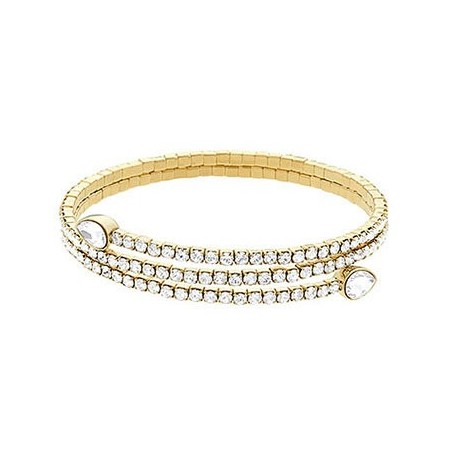 Swarovski Bracciale Twisty Bangle Drop dorato - 5073593