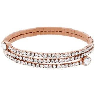 Swarovski Bracciale Twisty Bangle Drop rosè - 5073594