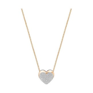 Swarovski Collana Even Pendant cuore pavè- 5181453